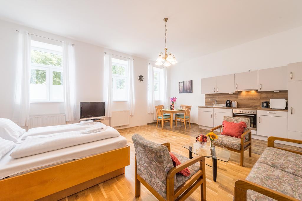 Goldfisch Apartment Am Augartenpark فيينا المظهر الخارجي الصورة